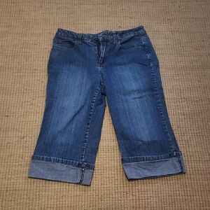 St. John's Bay Blue Denim Capris